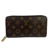 Pre-owned Canvas wallets Louis Vuitton Vintage , Brown , Dames