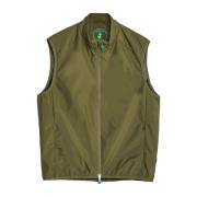 Stijlvolle Gilet Jas voor Mannen Save The Duck , Green , Heren