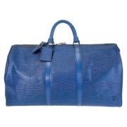 Pre-owned Leather louis-vuitton-bags Louis Vuitton Vintage , Blue , Da...