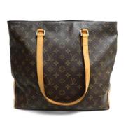 Pre-owned Canvas totes Louis Vuitton Vintage , Brown , Dames