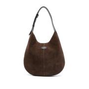 Bruine Schoudertas met Afneembare Pouch Tod's , Brown , Dames