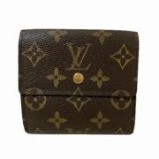 Pre-owned Canvas wallets Louis Vuitton Vintage , Brown , Dames