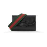 Mini Crossbody Tas Gucci , Black , Dames