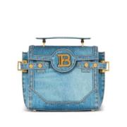 B-Buzz 23 Schoudertas Balmain , Blue , Dames