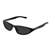 Bb0402S 001 Sunglasses Balenciaga , Black , Dames