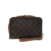 Pre-owned Canvas louis-vuitton-bags Louis Vuitton Vintage , Brown , Da...