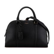 Pre-owned Leather handbags Yves Saint Laurent Vintage , Black , Dames