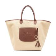 Bruine tassen voor stijlvolle outfits Longchamp , Brown , Dames