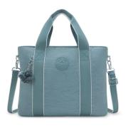 Functionele Shopper Tas met Schouderband Kipling , Gray , Dames