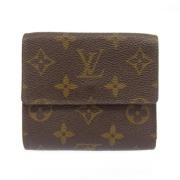 Pre-owned Canvas wallets Louis Vuitton Vintage , Brown , Dames