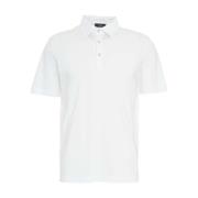 Klassiek Polo Shirt voor Mannen Herno , White , Heren