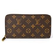 Pre-owned Canvas wallets Louis Vuitton Vintage , Brown , Dames