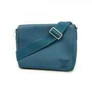 Pre-owned Fabric louis-vuitton-bags Louis Vuitton Vintage , Blue , Dam...