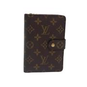 Pre-owned Canvas wallets Louis Vuitton Vintage , Brown , Dames