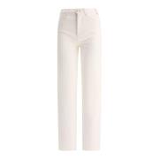 Flare Boyfriend Jeans Chloé , White , Dames