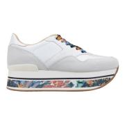 Leren Vetersneakers voor Vrouwen Hogan , White , Dames