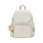 City Zip Rugzak Kipling , Beige , Dames