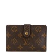 Pre-owned Canvas wallets Louis Vuitton Vintage , Brown , Dames