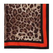 Modieuze Foulard Sjaals Dolce & Gabbana , Brown , Dames