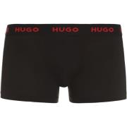 Set van drie boxershorts met elastische band en logo Hugo Boss , Black...