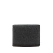 Pre-owned Leather wallets Louis Vuitton Vintage , Black , Dames