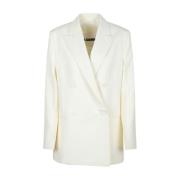 Beige Jassen voor een Stijlvolle Look Jil Sander , Beige , Dames