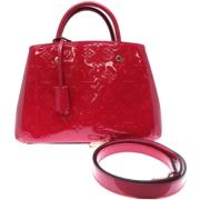 Pre-owned Fabric louis-vuitton-bags Louis Vuitton Vintage , Red , Dame...