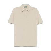 Beige T-shirts en Polos Zanone , Beige , Heren