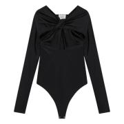 Stijlvolle Top Body voor jou Coperni , Black , Dames