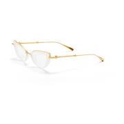 Klassiek Wit Optisch Frame Valentino , Yellow , Dames