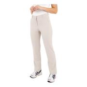 Slim Fit Elastische Taille Broek 2-Biz , Beige , Dames