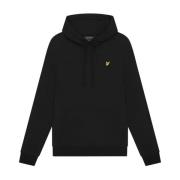 Tussenlaag Interlock Hoodie Lyle & Scott , Black , Heren