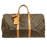 Pre-owned Canvas louis-vuitton-bags Louis Vuitton Vintage , Brown , Da...