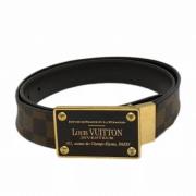 Pre-owned Canvas belts Louis Vuitton Vintage , Brown , Heren