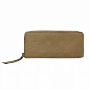 Pre-owned Canvas wallets Louis Vuitton Vintage , Beige , Dames