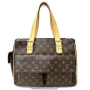 Pre-owned Canvas louis-vuitton-bags Louis Vuitton Vintage , Brown , Da...