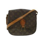 Pre-owned Canvas louis-vuitton-bags Louis Vuitton Vintage , Brown , Da...