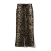 Luipaardprint Loszittende Sweatpants Sofie Schnoor , Brown , Dames