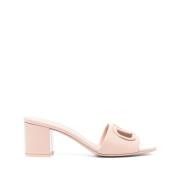 Roze Sandalen met VLogo Signature Inzet Valentino Garavani , Pink , Da...