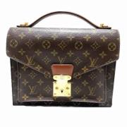 Pre-owned Canvas handbags Louis Vuitton Vintage , Brown , Heren