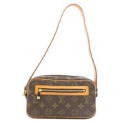 Pre-owned Canvas louis-vuitton-bags Louis Vuitton Vintage , Brown , Da...