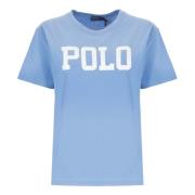 T-shirts en Polos Lichtblauw Ralph Lauren , Blue , Dames