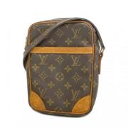 Pre-owned Fabric louis-vuitton-bags Louis Vuitton Vintage , Brown , Da...