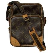 Pre-owned Canvas louis-vuitton-bags Louis Vuitton Vintage , Brown , Da...