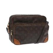 Pre-owned Canvas louis-vuitton-bags Louis Vuitton Vintage , Brown , Da...