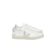 Witte Natuurlijke Suède Sneakers Veja , White , Dames