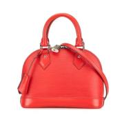 Pre-owned Leather louis-vuitton-bags Louis Vuitton Vintage , Orange , ...