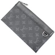 Pre-owned Canvas clutches Louis Vuitton Vintage , Black , Heren