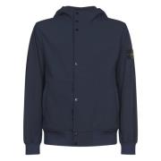 Blauwe Jassen voor Mannen Stone Island , Blue , Heren