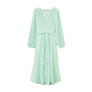 Groene Jurk Set Twinset , Green , Dames